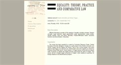 Desktop Screenshot of equality.society.cz